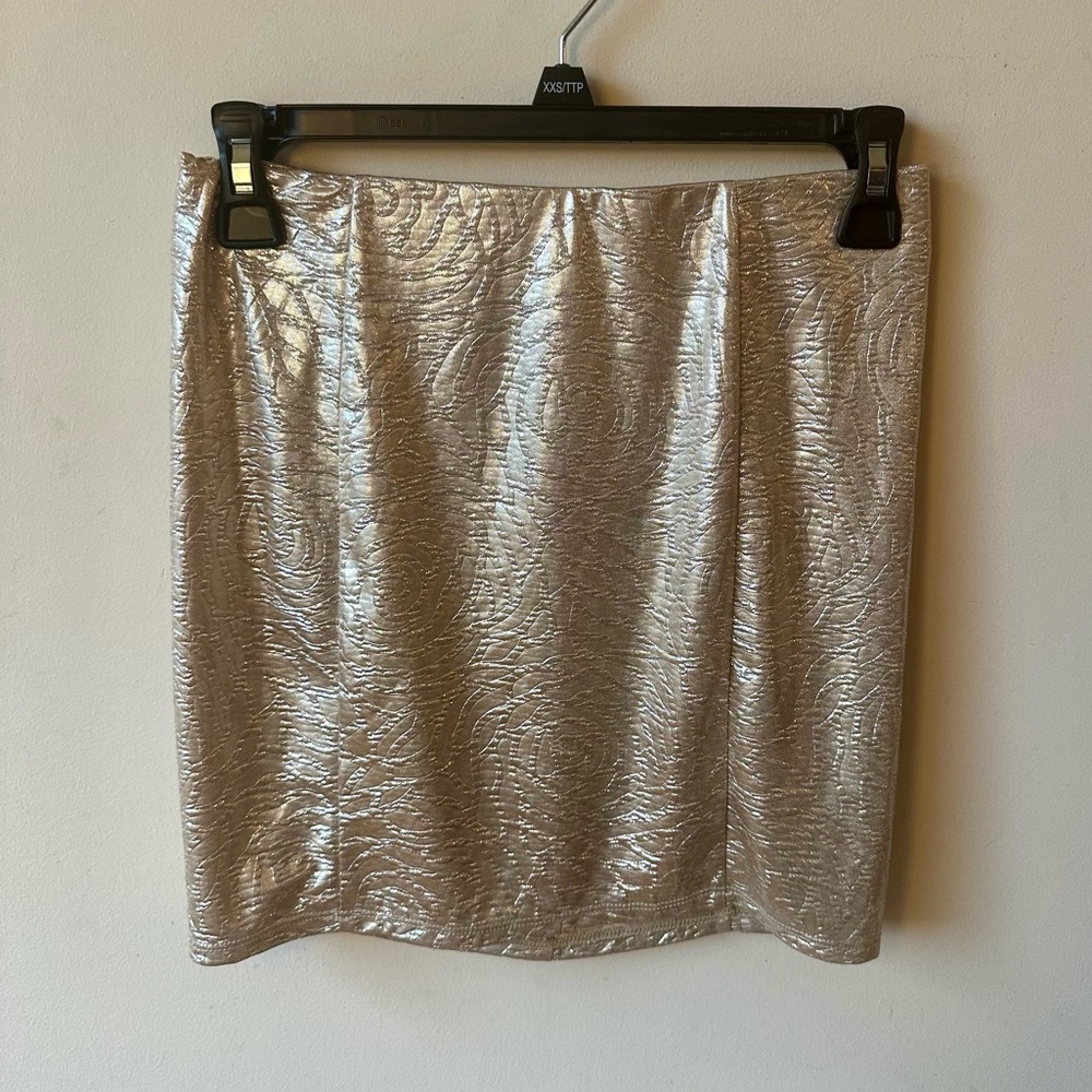 Guess gold mining skirt